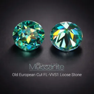 Green Moissanite Stone 2