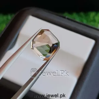 Imperial Topaz Natural Golden Topaz Gemstone Precision Cut Topaz Flower Cut Stone 11