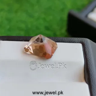 Imperial Topaz Natural Golden Topaz Gemstone Precision Cut Topaz Flower Cut Stone 16