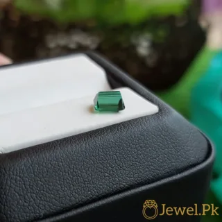 Natural Green Tourmaline Stone Step Cut 3