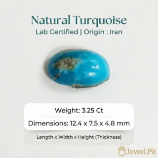Natural Turquoise Stone - Feroza