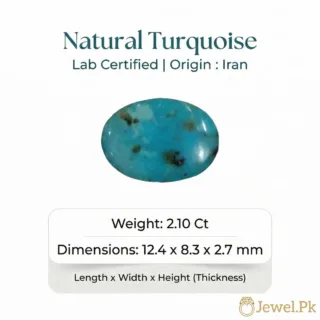 Natural Turquoise Stone - Feroza