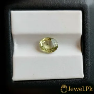 Natural Tourmaline - Yellow Color - Lab Certified