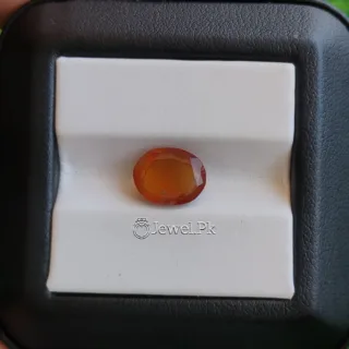 Natural Garnet - Hessonite Garnet – Oval Shape