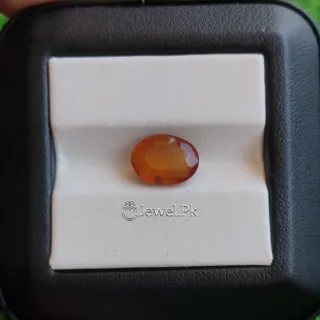 Natural Garnet - Hessonite Garnet – Oval Shape
