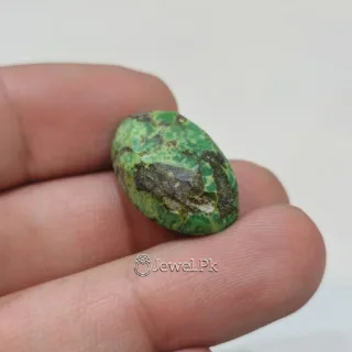 Natural Green Turquoise lab certified 4