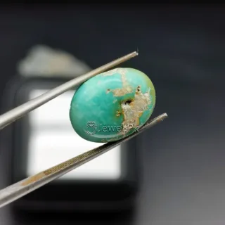 Natural Turquoise Stone - Green Hussaini Feroza Nishaburi