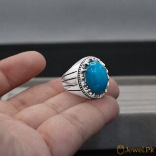 Natural Tirquoise Ring Silver 925 21