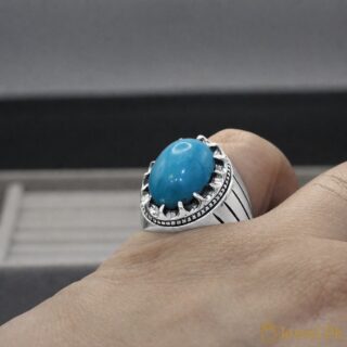 Natural Tirquoise Ring Silver 925 22