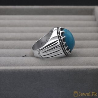 Natural Tirquoise Ring Silver 925 4